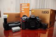 Nikon D200   MB-D200 Grip w/Henrys 3 yr extended warranty