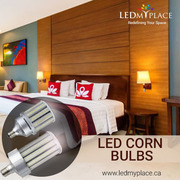 Get the LED Corn Bulb for your garages,  outside buildings etc.