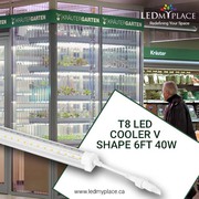 Use Durable T8 6ft LED Cooler Tubes For Attracting Customers 