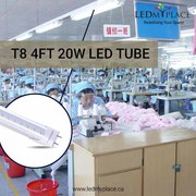 Purchase T8 4ft 20W LED Tube for flicker Free Lighting