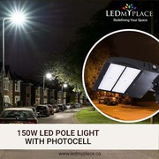 Easily Install 150W LED Pole Lights for Street Lighting