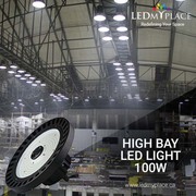 Use Lightweight 100W UFO LED High Bay Lights for Cleaner Lights